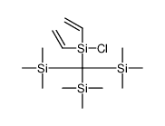 chloro-bis(ethenyl)-[tris(trimethylsilyl)methyl]silane Structure