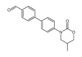4-[4-(5-methyl-2-oxo-1,3-oxazinan-3-yl)phenyl]benzaldehyde结构式