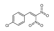 1-chloro-4-(2,2-dinitroethenyl)benzene结构式