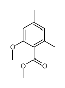 methyl 2-methoxy-4,6-dimethylbenzoate Structure