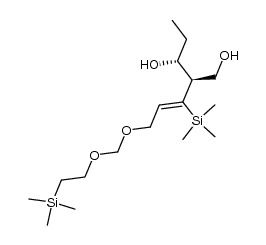 (2R,3R)-2-((Z)-2,2,11,11-tetramethyl-5,7-dioxa-2,11-disiladodec-9-en-10-yl)pentane-1,3-diol结构式