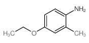 4-乙氧基-2-甲基苯胺结构式