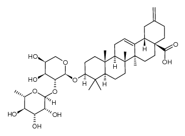 刺五加皂苷 E结构式