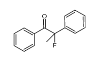 2-fluoro-1,2-diphenyl-1-propanone结构式