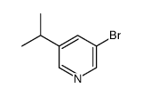 3-溴-5-异丙基吡啶结构式