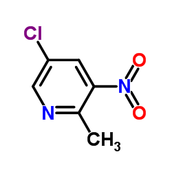 5-氯-2-甲基-3-硝基吡啶图片