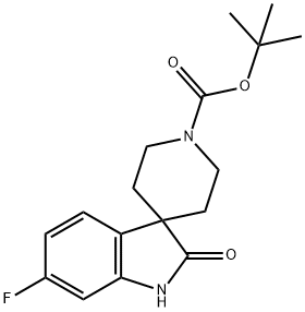 6-氟-2-氧代螺[吲哚啉-3,4'-哌啶]-1'-羧酸叔丁酯图片