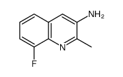 8-Fluoro-2-Methylquinolin-3-Amine Structure