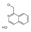 1-(chloromethyl)isoquinoline,hydrochloride structure