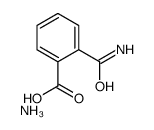 ammonium 2-(aminocarbonyl)benzoate结构式