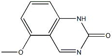 5-甲氧基-喹唑啉-2(1H)-酮结构式