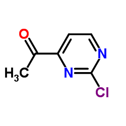 1-(2-Chloropyrimidin-4-yl)ethanone Structure