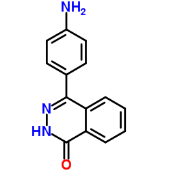 4-(4-aminophenyl)1-(2H)-phthalazinone结构式