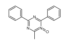 2-methyl-4,6-diphenyl-1,3,5-triazine-1-oxide Structure
