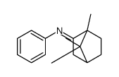 4,7,7-trimethyl-N-phenylbicyclo[2.2.1]heptan-3-imine结构式