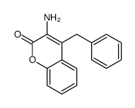 3-amino-4-benzylchromen-2-one Structure