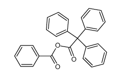 Benzoic triphenylacetic anhydride Structure