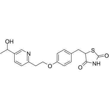 羟基匹格列酮结构式