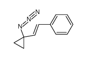 1-azido-1-styrylcyclopropane结构式