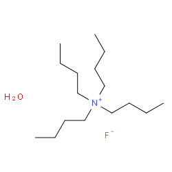 四丁基氟化铵水合物结构式