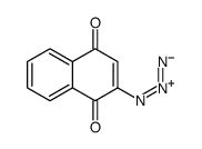 2-azidonaphthalene-1,4-dione结构式