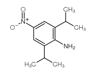 2,6-二异丙基-4-硝基苯胺结构式