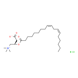 Linoleoyl-L-carnitine (chloride)结构式