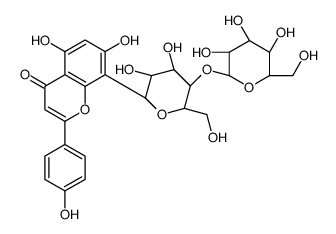 Vitexin -4''-O-glucoside structure