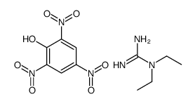 1,1-diethylguanidine,2,4,6-trinitrophenol结构式