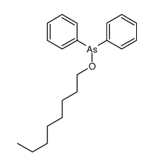 octoxy(diphenyl)arsane结构式