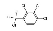 2,3,4-trichloro-1-(trichloromethyl)benzene结构式