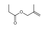 2-methylprop-2-enyl propanoate结构式