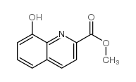 8-羟基-喹啉-2-羧酸甲酯结构式
