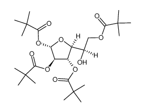 (2S,3R,4S,5S)-5-((R)-1-羟基-2-(新戊酰氧基)乙基)四氢呋喃-2,3,4图片