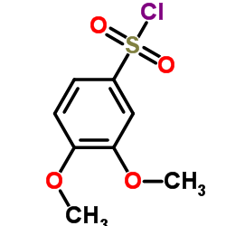3,4-二甲氧基苯磺酰氯结构式