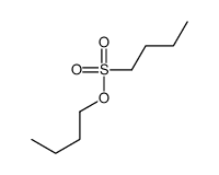 butyl butane-1-sulfonate结构式