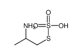 Thiosulfuric acid S-(2-aminopropyl) ester结构式