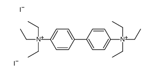4,4'-Biphenylylenebis(triethylammonium) diiodide Structure