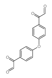 Benzeneacetaldehyde,4,4'-oxybis[a-oxo- Structure