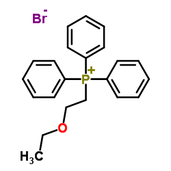 (2-Ethoxyethyl)(triphenyl)phosphonium bromide structure