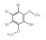 Phenol,3,4,5-tribromo-2,6-dimethoxy- Structure