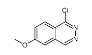 1-Chloro-6-methoxy-phthalazine结构式
