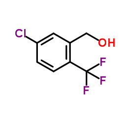 5-Chloro-2-(trifluoromethyl)benzyl alcohol Structure