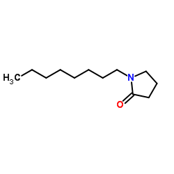 N-Octylpyrrolidone structure
