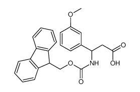 3-N-fmoc-3-(3-甲氧基苯基)丙酸结构式