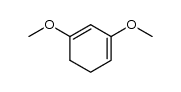 1,3-dimethoxy-1,3-cyclohexadiene Structure