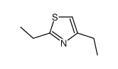 2,4-Diethylthiazole结构式