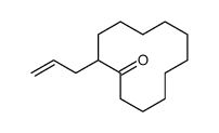 2-prop-2-enylcyclododecan-1-one结构式