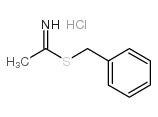 BENZYL THIOACETIMIDATE HYDROCHLORIDE structure