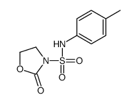 N-(4-methylphenyl)-2-oxo-1,3-oxazolidine-3-sulfonamide Structure